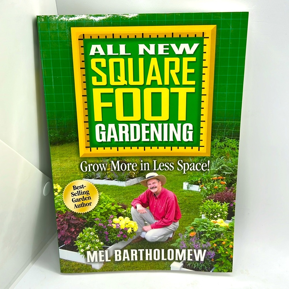 Square Foot Gardening Book by Mel Bartholomew